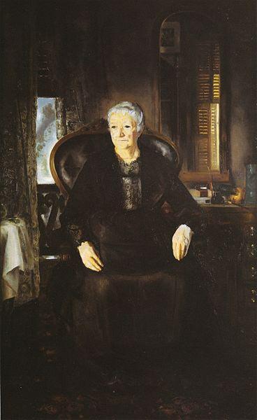George Wesley Bellows Portrait of My Mother No. 1 Sweden oil painting art